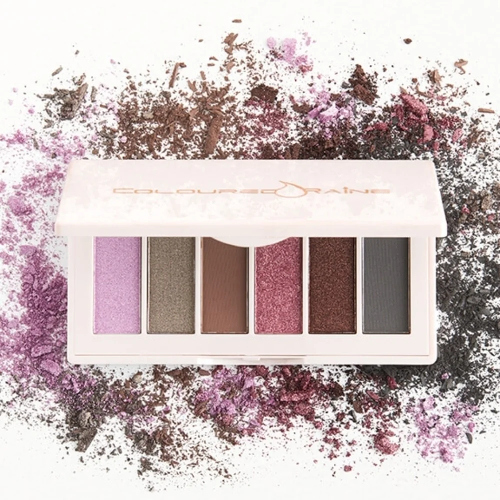 Coloured Raine Vineyard Soiree Shadow Palette - Neutral & Purple Pigments